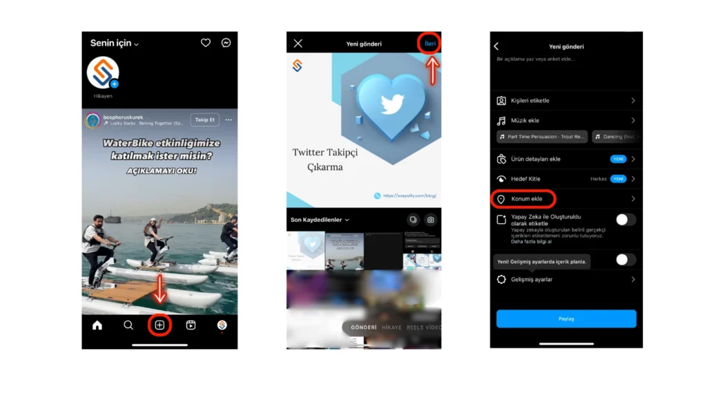 instagram yeni konum ekleme, instagram konum ekleme, instagram işletme konumu ekleme