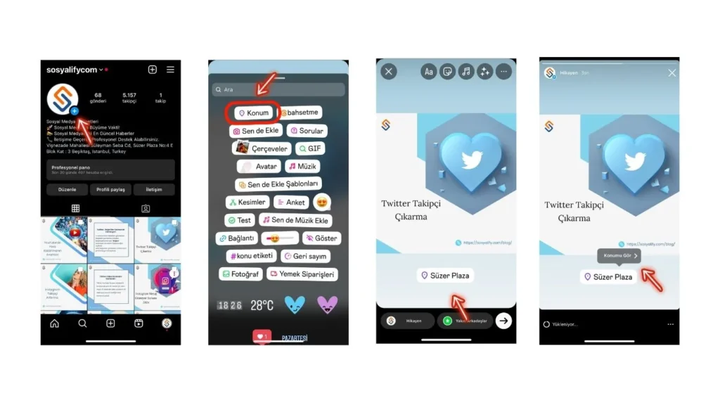 instagram yeni konum ekleme, instagram konum ekleme, instagram işletme konumu ekleme
