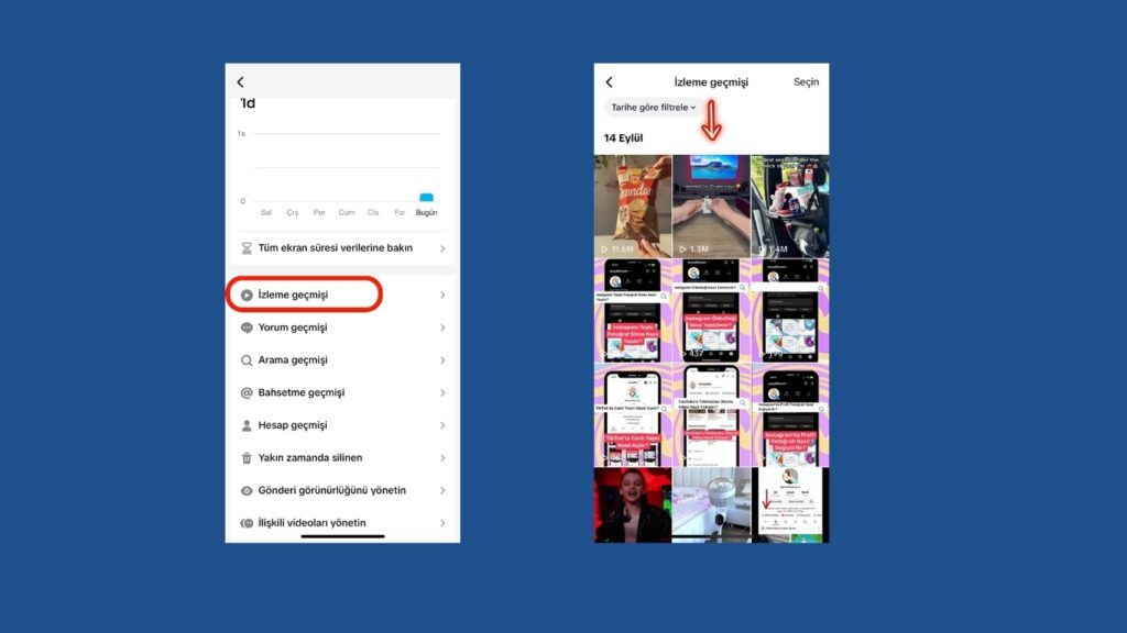 TikTok İzleme Geçmişi Silme
