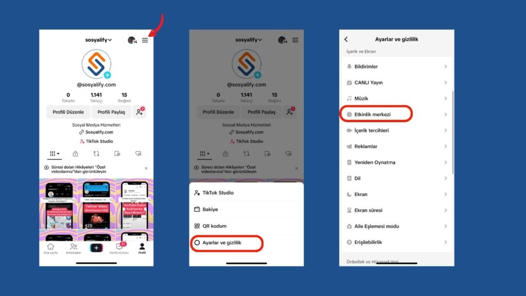 TikTok İzleme Geçmişi Silme
